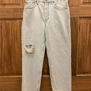 Etica Tyler Crop Distressed Jeans